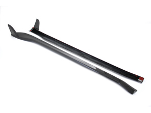 Side sill set in dry carbon fibre. Porsche 992 turbo S - 992854885AOK1, 992854886AOK1, 992854885GG2X, 992854886GG2X - ML-WZY001-PRO