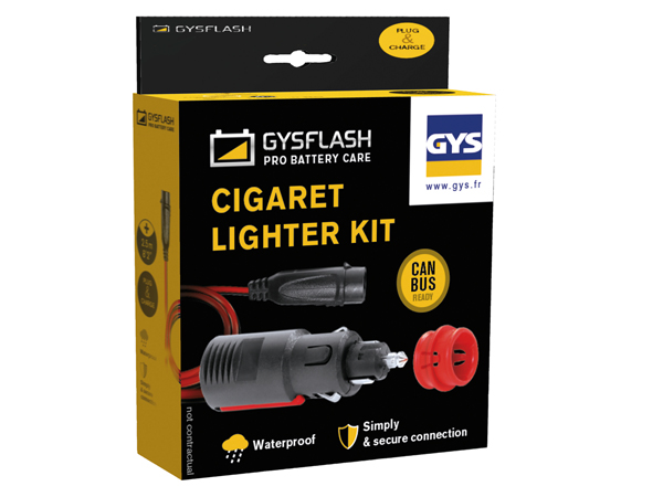 Zigarettensteckeradapter für GYS Batteriepfleger GYS FLASH