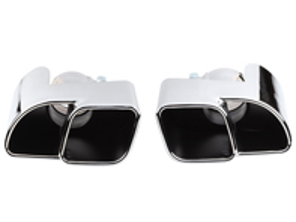Exhaust Tail Pipes Set, TURBO LOOK. Porsche 997.1 2004-09 - 1620705210, 97.905S