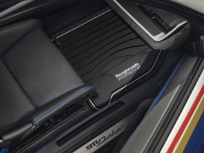 Rubber floor mats, RHD, “Rally Design”. Porsche 911 (992) DAKAR - 992044894A