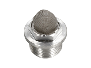 Gland nut Union and strainer for brake fluid tank. Porsche 356 - 477611361, 35642412 - 1661200200