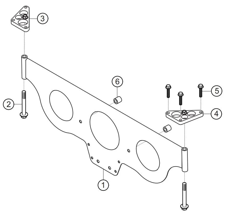 Solid Engine Mount GT3 Cup Style. Porsche 996 turbo / GT3 / 997 turbo