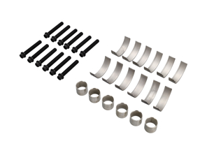 Big end bearings, rod bearing shells & bolts KIT Porsche 986 Boxster / 987.1 Boxster / 987C.1 Cayman / 996 / 997.1 - 99610312162, 99610311151, 99710311501