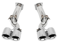 Muffler bypass exhaust system, RACE. Porsche 997.1 Turbo - 99711102772