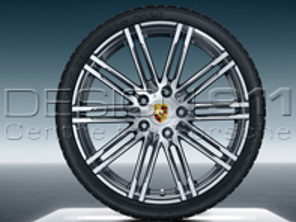 20' 991.2 Turbo '911 Turbo' Alloy Wheels & Winter Tyres Original Porsche - 99104460152