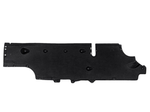 Underbody trim, centre left. Porsche 971.1 Panamera 2017-21 (SWB) - 971825521C, 971825521H