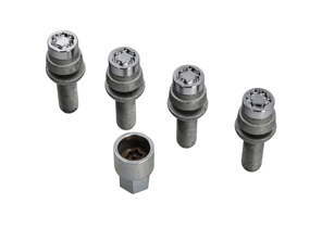 Locking wheel bolt kit for Porsche Cayenne and Panamera - 28044