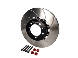 Brake Disc / Rotor Slotted 2-pc FRONT 996 TT / 997 / 987 Cayman S / 991 C2S C4S / 718 / 991.2 / 992 C2S C4S - A1032