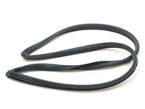 Rear 1/4 Glass Seal. Porsche 928 Cars without Rear spoiler - 92854303703, 92854303803, 92854303704, 92854303804