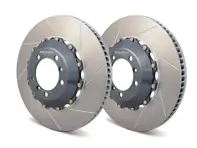 Brake disc / rotor slotted 2-pc rear Porsche 993 turbo - 99335204500, 99335204600
