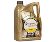 Total Quartz 9000 Energy Oil 0W/40 Fully Synthetic - 5 Litre Bottle - 0W/40, 0W-40, 195282, 195283