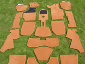 Interior floor carpet set. Porsche 911 1974-75