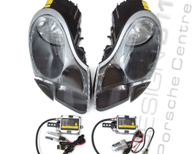 Headlamp Clear and HID Kit Porsche 996 / Boxster 986 - 98663113117, 98663113217, 99663104502, 99663104602