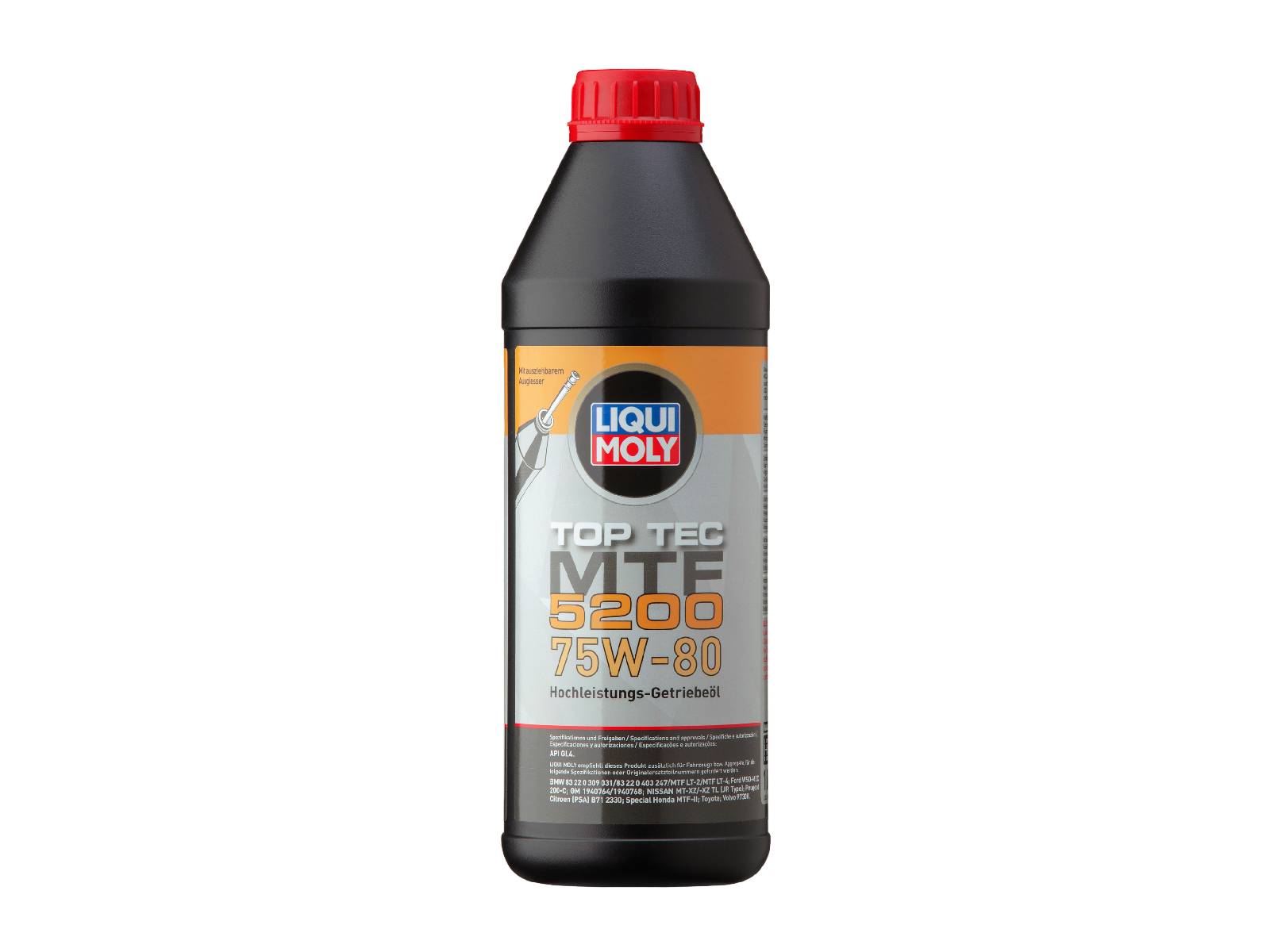 LIQUI MOLY Top Tec MTF 5200 75W-80 Gearbox Oil - 20845, 20846