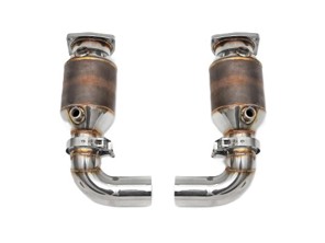 Fabspeed Sport Catalytic Converters. Porsche 997.2 Turbo / Turbo S 2010-12 - FSPOR9972TSC - FS.POR.9972T.SC