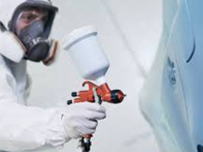 Wheel respray in White x4