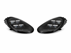 PDLS LED Headlight Upgrade Matrix Style LHD and RHD. Porsche 987.1 Boxster / 987.2 Cayman - 98763116901, 98763116902, 98763117001, 98763117002, 98763116911, 98763116912, 98763117012, 98763117011 - 9872 420 009 LL, 9872 420 010 LL
