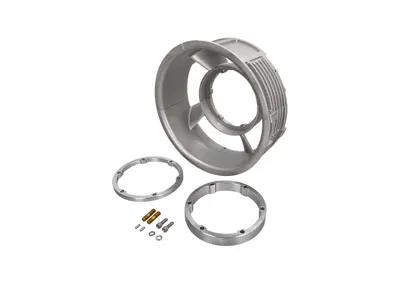Alternator fan housing. Porsche 911 1965-89 - 93010600610, 93010600607, 93010600606, 9301061022R, 93010600611