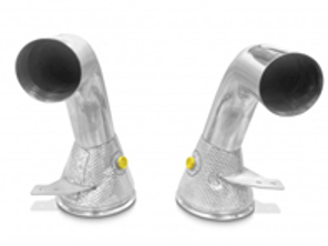 Sports exhaust catalytic converter delete pipes Porsche 992 turbo and 911 turbo S