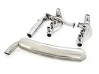 Exhaust & Heat Exchanger Single Outlet System Porsche 911 1984-89 - 91133091104S, 91122092100S, 91122092201S, 93011116905
