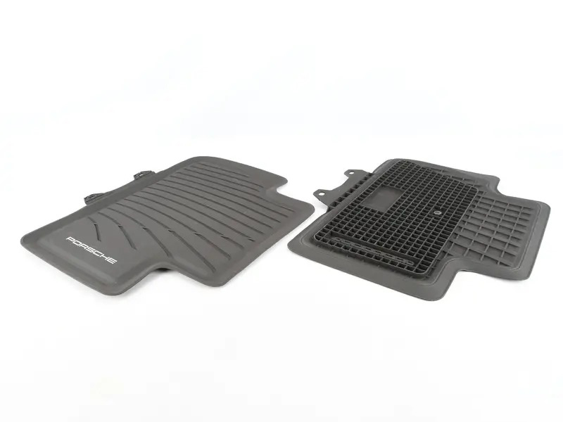 Porsche Macan RHD Rubber Floor Mats 95B04480031 95B04480042OP1