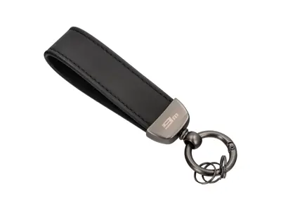 Leather keyring from Ninemeister - 99002830BLACK, WAP0500900E, WAP0500920E, WAP0500950E, WAP0500100MGT3, WAP0503800PSAB - 9MKEYRINGBLACK, 9MKEYRINGRED, 9MKEYRINGGREY