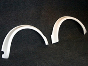 Rear fender flares 934 Look. Porsche 911/930 1974-89 - TK50B