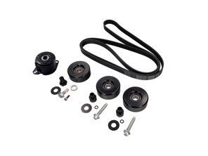 Full Pulley & Belt Kit - Tensioner, Idlers & Drive Belt - for Porsche 996 GT3 / GT3 RS (With Air Conditioning) 1999-2005 - 99610236550, 99611501670, 99611501672, 99907204109, 99907205901, 90006711703, 90006711705, 99611501571, 99611501576, 99610212553, 99611522171, 99611522172, 90007406302, 90007438001, 99610215193