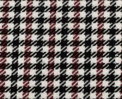 Pepita - Black/White/Burgundy