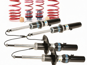 Bilstein B4 Damptronic Front & Rear Shock Absorber & VTF Adjustable Lowering Spring Porsche 981 Boxster / 981 Cayman / 991 / 718 Cayman / 718 Boxster - 98134304504, 98134304509, 98134304511, 98134304513, 98134304507, 982413029B, 982413031B, 982413031D, 982413031F - 23-276710