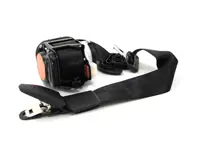 Front three-point seat belt, Left. Porsche 95B Macan RHD cars - 95B857705C, 95B857705CHCP, 95B857705COR1, 95B857705COP2, 95B857705COA5, 95B857705COC7, 95B857705COB6, 95B857705C62S, 95B857705CM3C, 95B857705CM7U