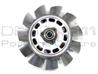 Alternator Fan / Impeller Porsche 964 Turbo / 993 Turbo - 96410601521, 96410601522