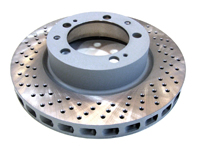 Brake disc rotor, Front. Porsche 993 C2 / C4 (OE Part No 99335104301 / 99335104401) - 99335104301, 99335104401