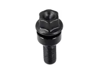 Porsche Wheel Bolt BLACK +5mm Longer. Porsche 996 / Boxster / 997 / Cayman - 99636198000, 99736198007, WHT004676, WHT004676A, PAF004676, PAF004676A, PAF004676B