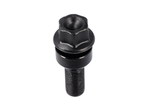 Porsche Wheel Bolt BLACK +5mm Longer. Porsche 996 / Boxster / 997 / Cayman - 99636198000, 99736198007, WHT004676, WHT004676A, PAF004676, PAF004676A, PAF004676B