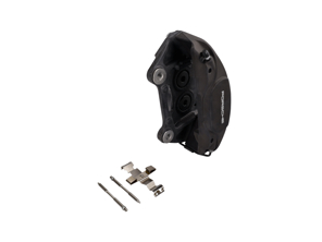 Front Brake Caliper, Black. Porsche 95B Macan 2014>> - 95B61512, 95B615123, 95B615124, 95B615123F, 95B615124F