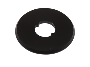 Backing plate for ignition switch, plastic, Black. Porsche 911 63-67 - 90161319110, 90161319155 - 1690450700