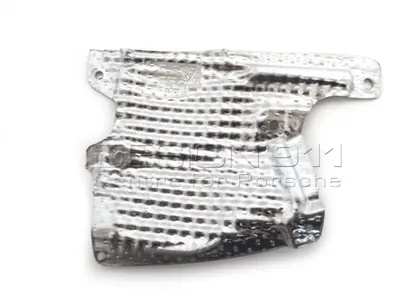 Rear bumper heat protection shield. Porsche 957 Cayenne - 95550574700, 95550574800