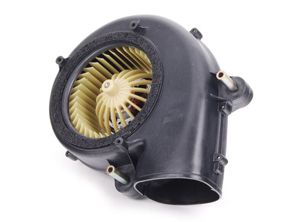 Rear air blower motor and fan. Porsche 964 / 993 - 96462432800, 99362432800, 99362432801, 8EW009159221