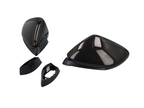 Exterior mirror upper trims, Carbon. Porsche 992 RHD CARS - 992044817, 992044817A, 992044817C, 992044817E