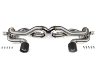 Exhaust Valvetronic X-Pipe system. Porsche 718 GT4 / GTS / Spyder (2020+) - 982251053D, 982251053G