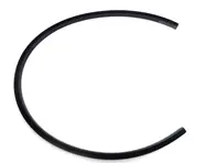 Upper and rear door window seal. Porsche 356 - 64454290200