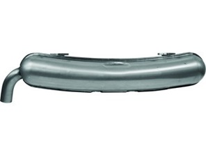 Exhaust muffler / silencer rear box 60mm oulet. SSI Porsche 911 65-73  With TÜV/EEC approval - 1620611200, 92.210SSI, 92210SSI, 90111101105, 91111110200, 91111102500, 91111102505