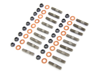 Inconel exhaust head stud kit. Porsche 996TT/ 997TT/ GT3 / GT2 - 90037813100, 90037822709, 99907507400, 90037822701, 99907353501, 99907507400, 99907353501, 99907507400