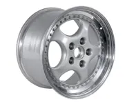 Front 18-inch Light-alloy wheel, Silver metallic. Porsche 964 Turbo 3.6L - 96536213600, 96536214000