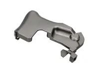 Front Seat Hinge Inner Cover, Silver Grey Metallic. Porsche 991 / 982 Boxster / Cayman 2012>> - 99152133, 99152133502D20, 99152133602D20, 99152133501D20, 99152133601D20