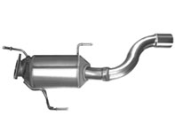 Diesel particle filter. Porsche 957 Cayenne 3.0 Diesel - 7L8131709D, 7L8254400NX, 95511302360, 955113023GX - BM11349