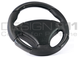 Steering Wheel Cavallo - Leather / Carbon - RAID - 710320