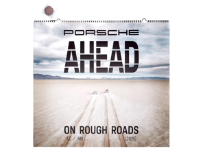 Porsche Calendar 2025 - Ahead On Rough Roads - WAP0920020SVPK, WAP0920010SKAL - WAP0920020SVPK, WAP0920010SKAL