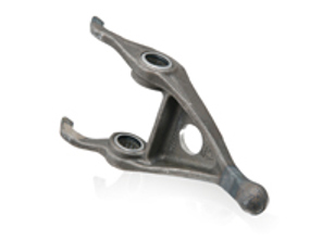 Clutch release lever / fork. Porsche 924 / 944 - 93111608502, 93111608500